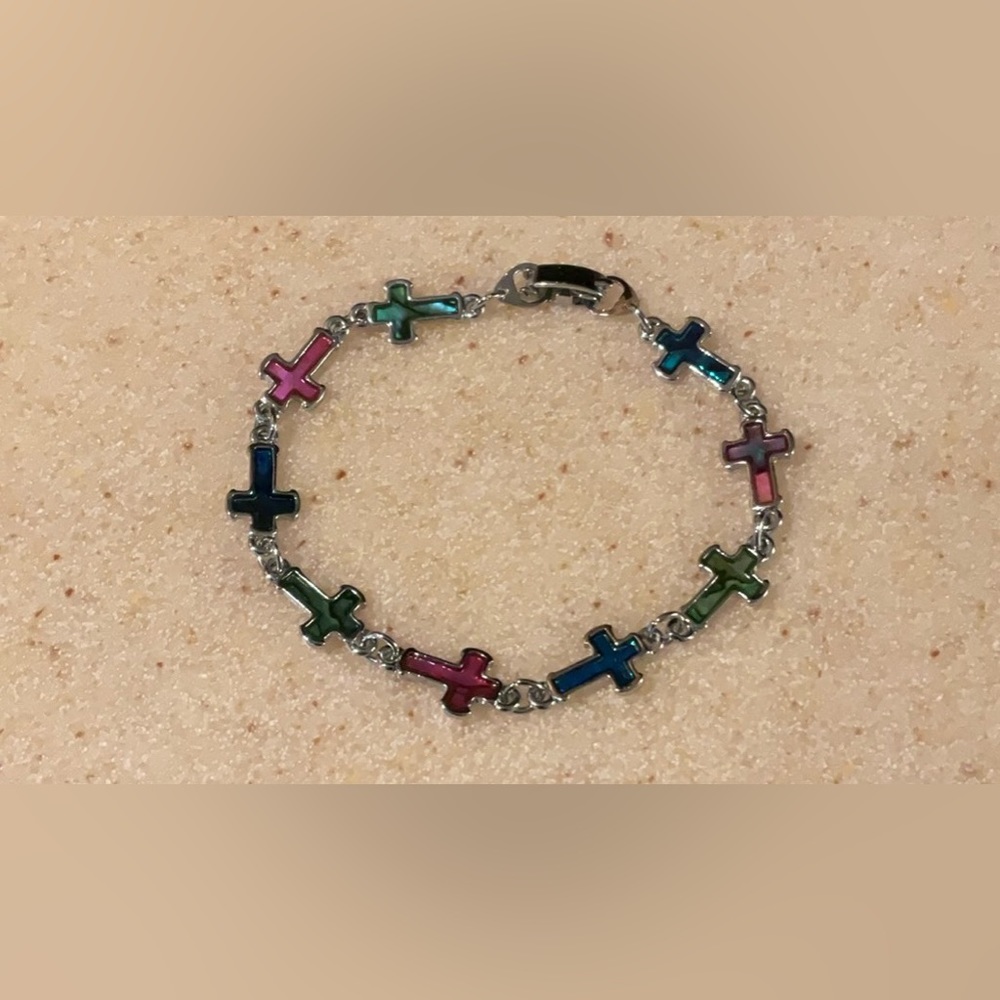multi Cross Bracelet